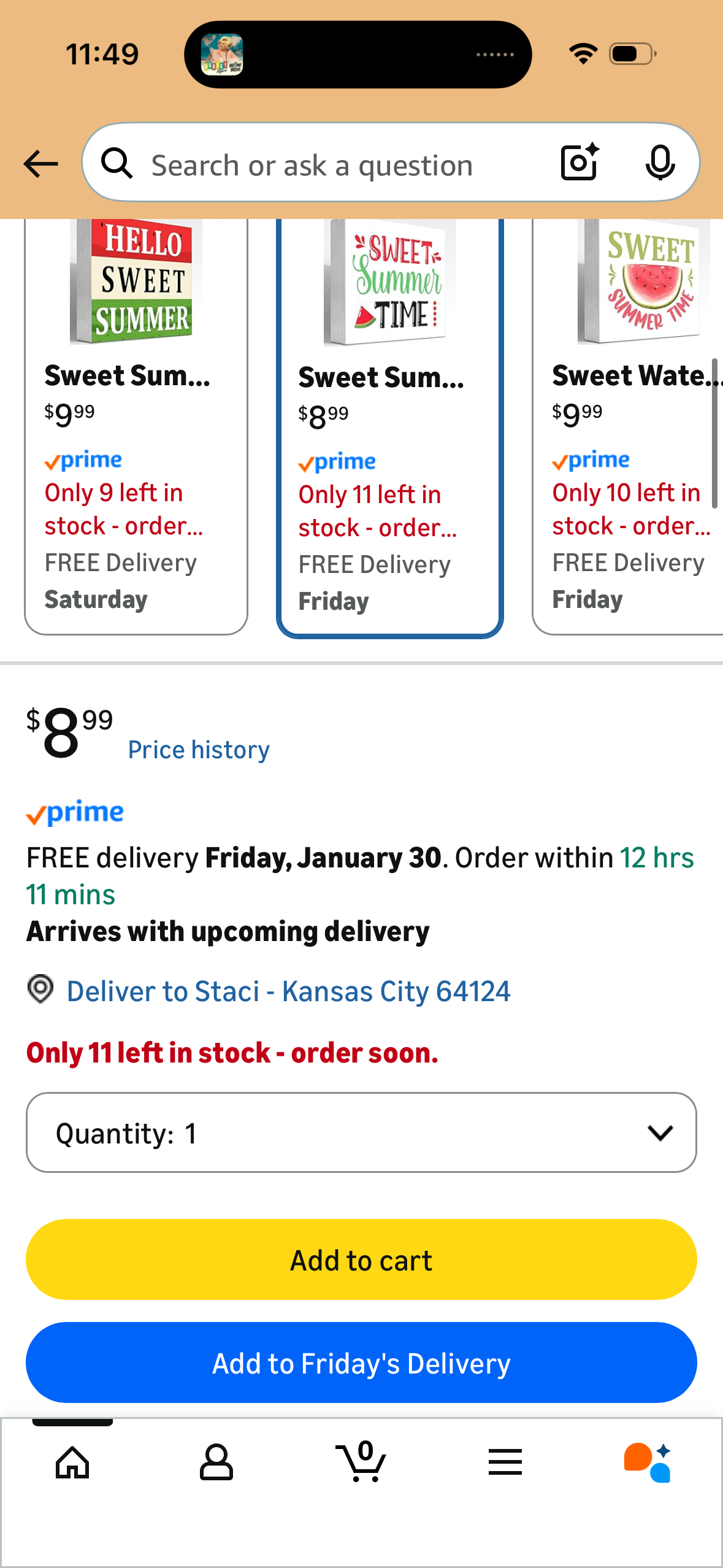 Sweet Time Summer Wooden Box Sign,Summer Wooden Block Sign for Home Bedroom Office Farmhouse Shelf Wall Desk Decor