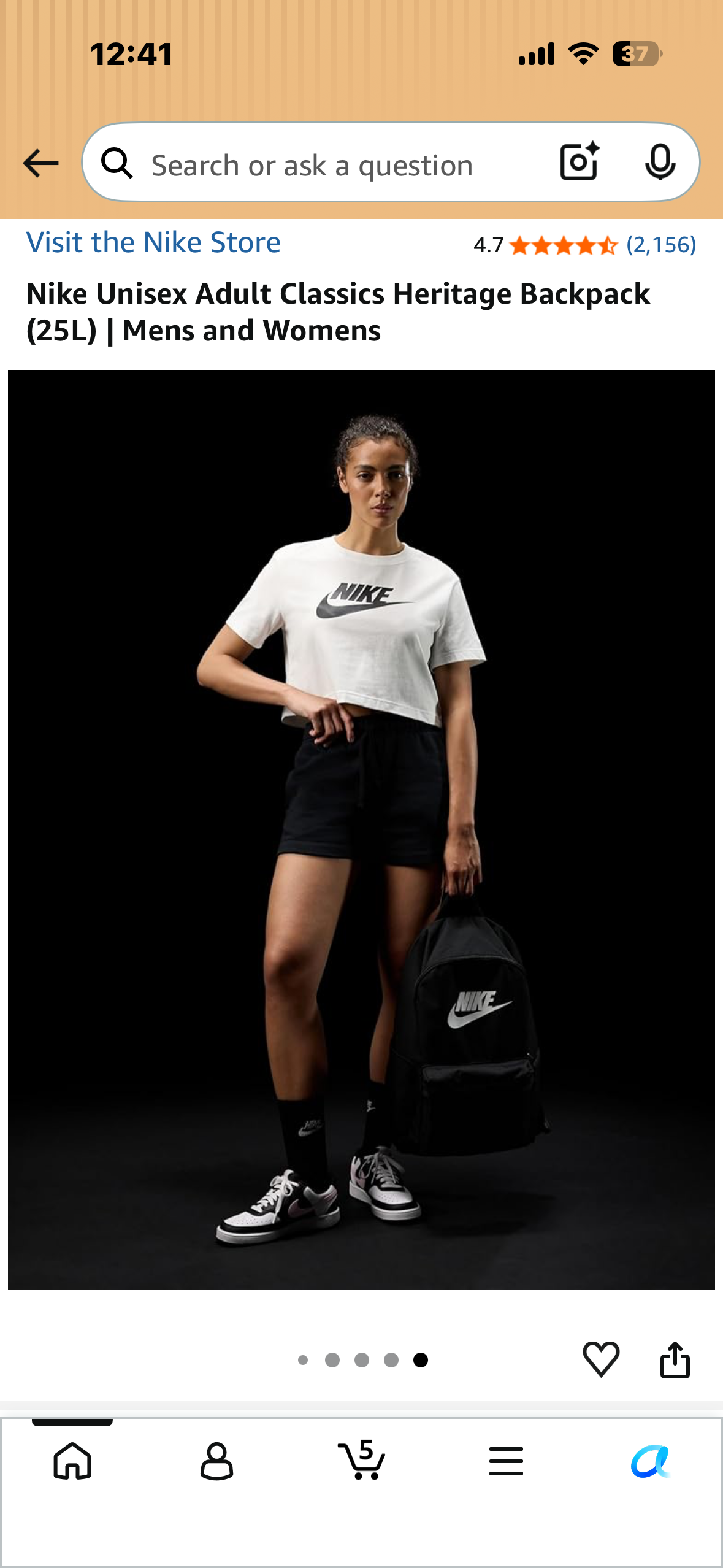 Nike Unisex Adult Classics Heritage Backpack (25L) | Mens and Womens