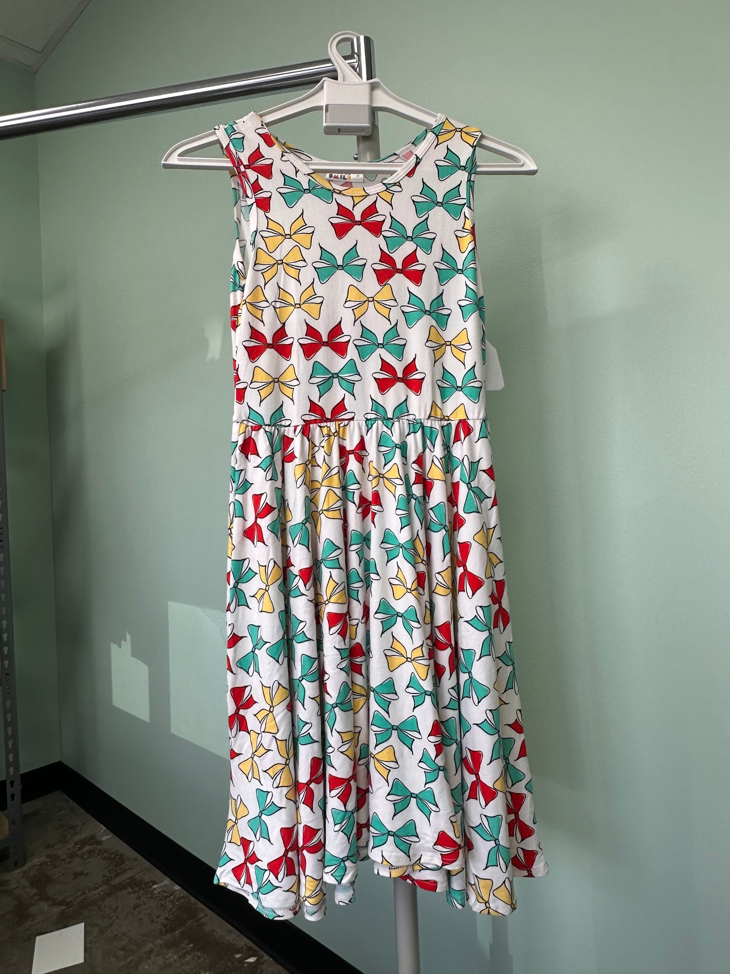 Dotdot Smile Size 11 Bows Dress