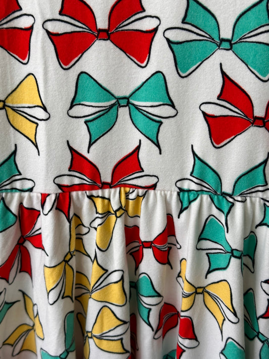 Dotdot Smile Size 11 Bows Dress