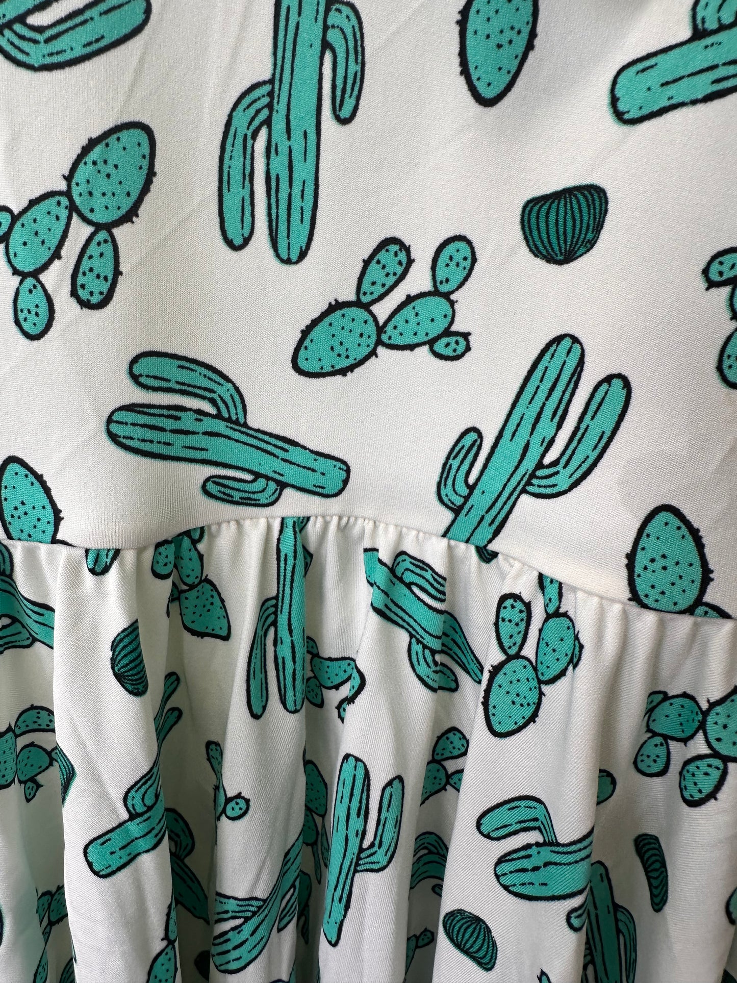 Dotdot Smile Size 5/6 Cactus Dress