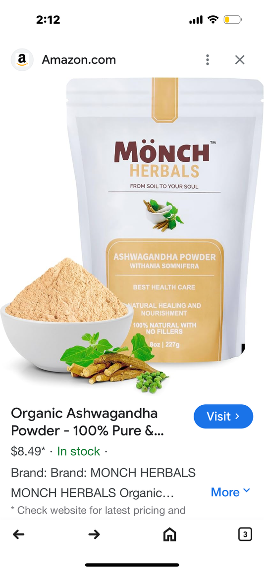 Mönch Ashwaganda Powder
