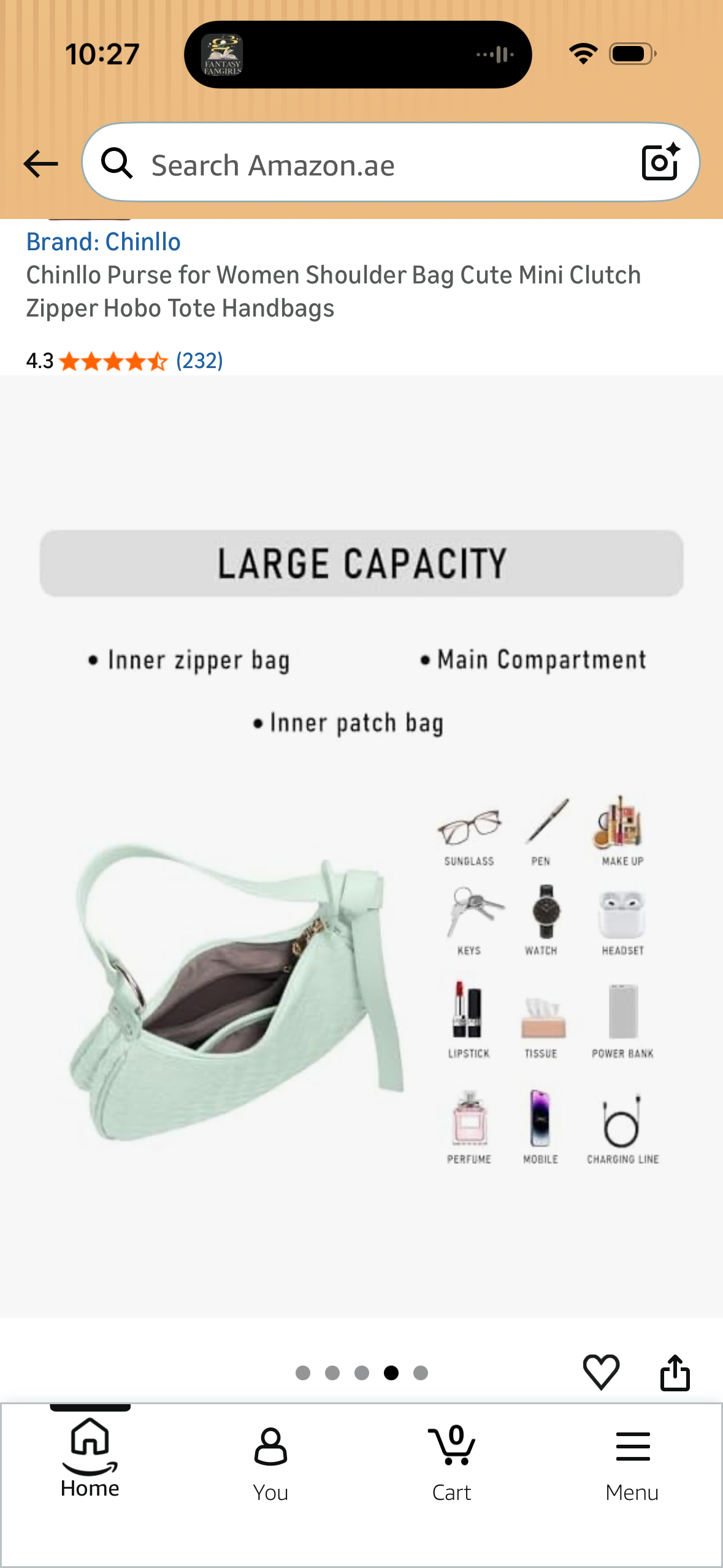 Chinllo Purse for Women Shoulder Bag Cute Mini Clutch Zipper Hobo Tote Handbags