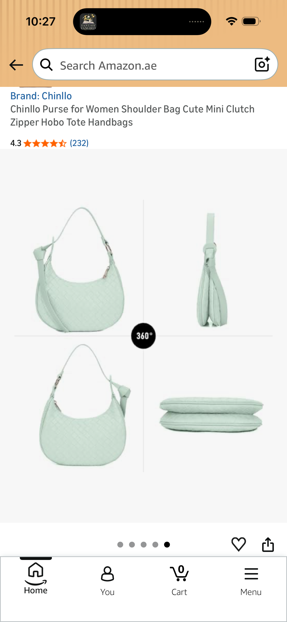 Chinllo Purse for Women Shoulder Bag Cute Mini Clutch Zipper Hobo Tote Handbags