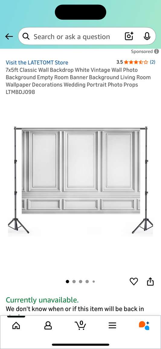 7x5ft Classic Wall Backdrop White Vintage Wall Photo Background Empty Room Banner Background Living Room Wallpaper Decorations Wedding Portrait Photo Props