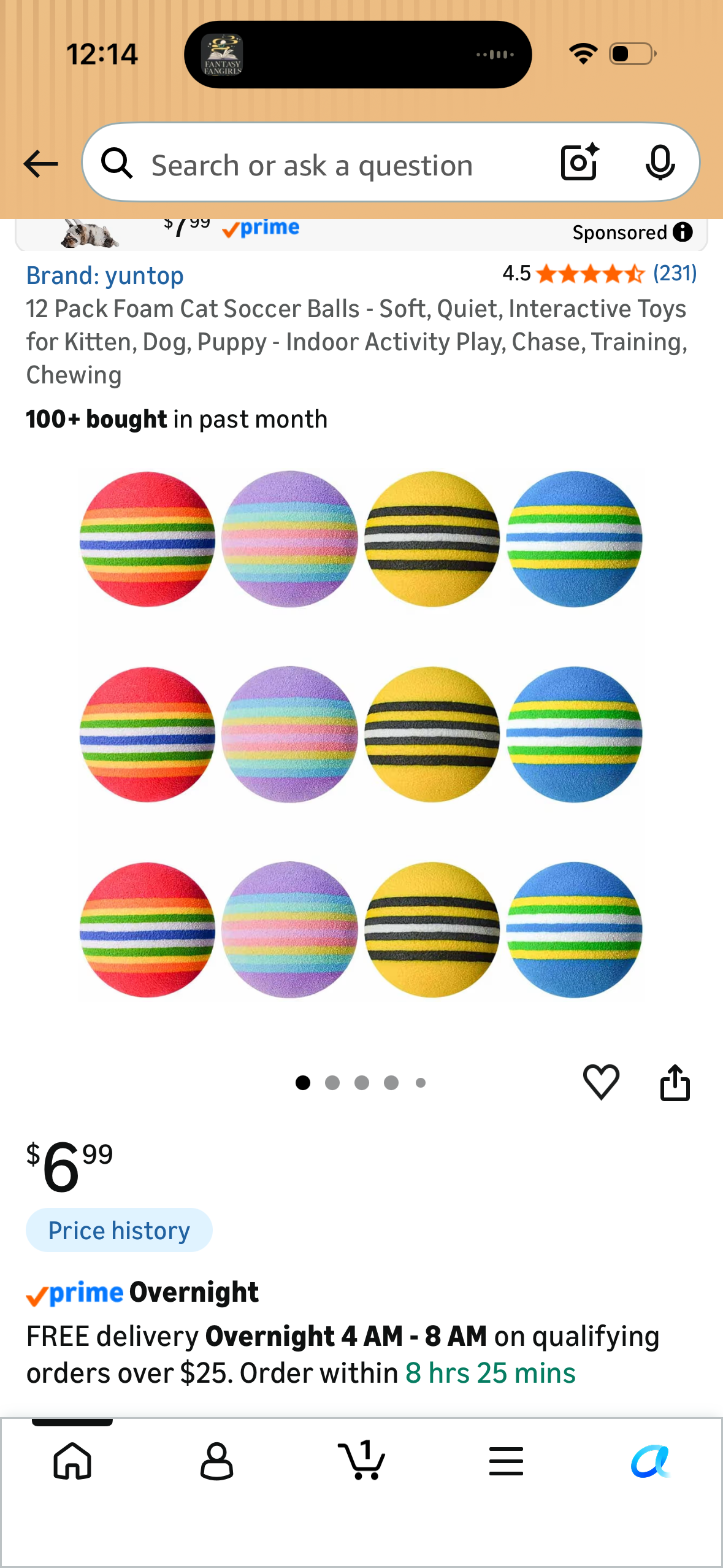 12 Pack Foam Cat Soccer Balls - Soft, Quiet, Interactive Toys for Kitten, Dog, Puppy - Indoor Activity Play, Chase, Training, Chewing