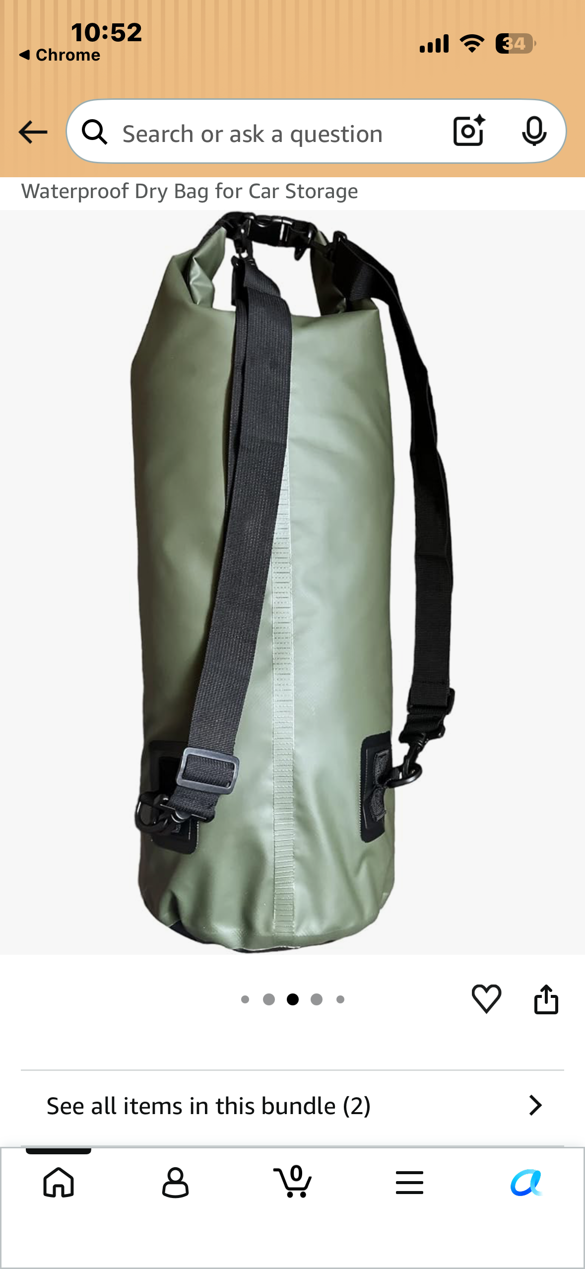 Colorado Surf Society Waterproof Dry Bag, 30L Roll Top Dry Bag with Lightweight for Car Travel Camping Storage Multi-Use