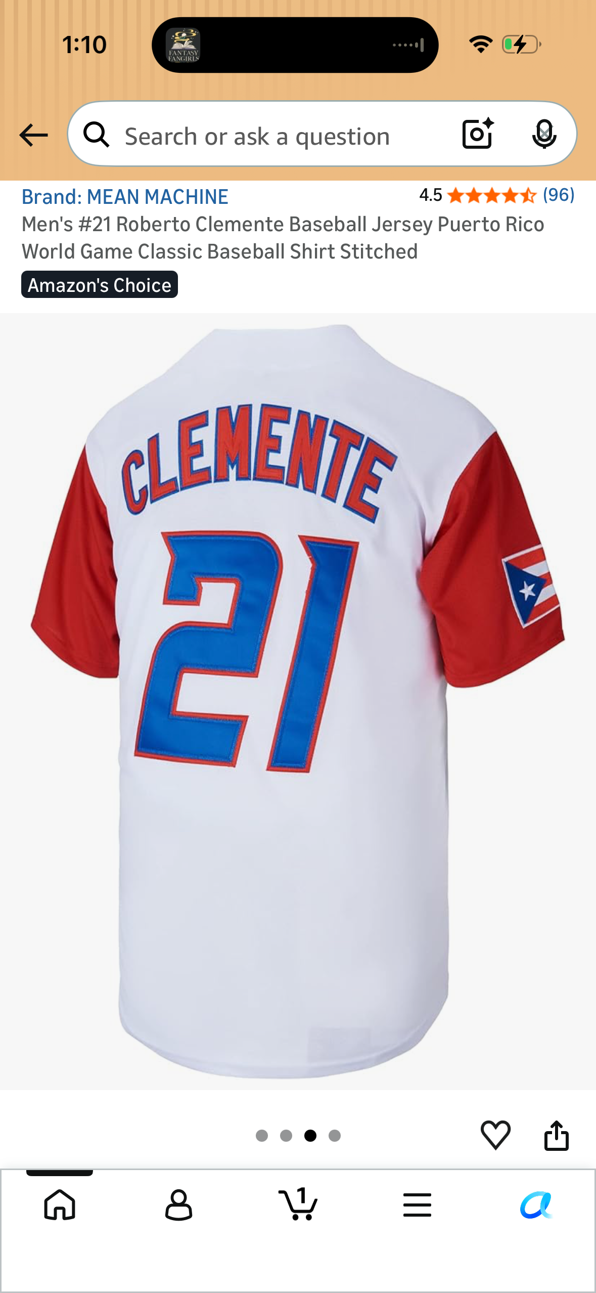 Men's #21 Roberto Clemente Baseball Jersey Puerto Rico World Game Classic Baseball Shirt Stitched (Size Large)