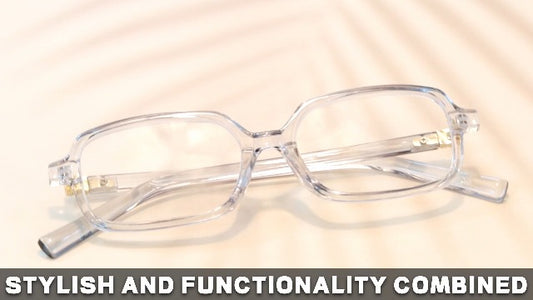 SODQW Retro Fake Glasses Blue Light Glasses for Women Trendy Vintage Small Rectangle Eyewear with Non Prescription Lens, Clear