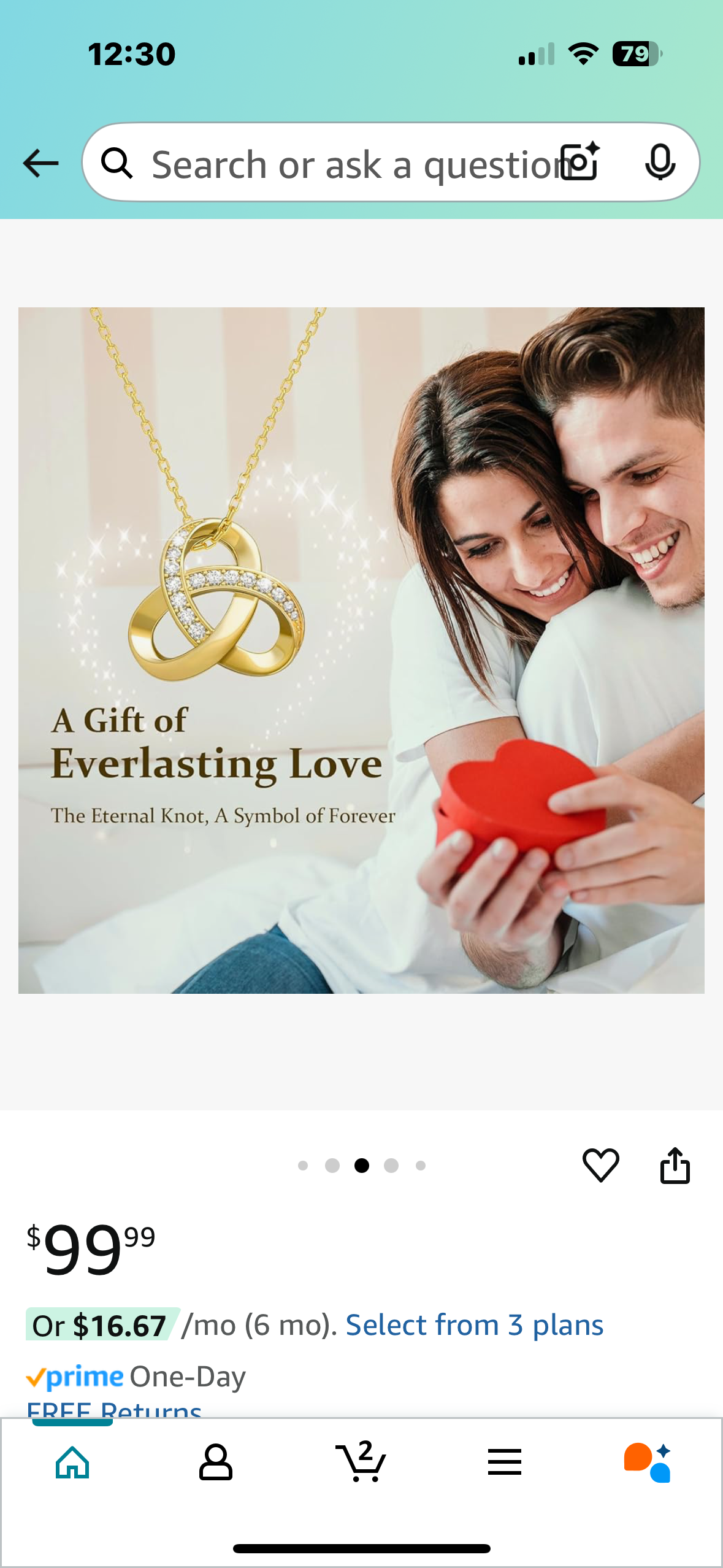 Love Knot Necklace for Women Infinity Interlocking Knot Pendant Adjustable 20in Necklace Anniversary and Birthday Jewelry Gift