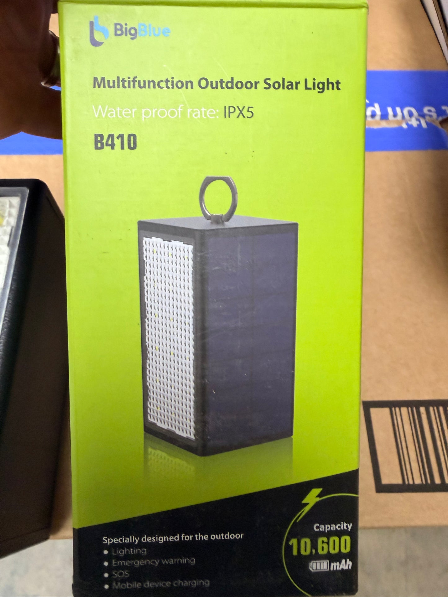 Multifunction Outdoor Solar Light/Power Bank