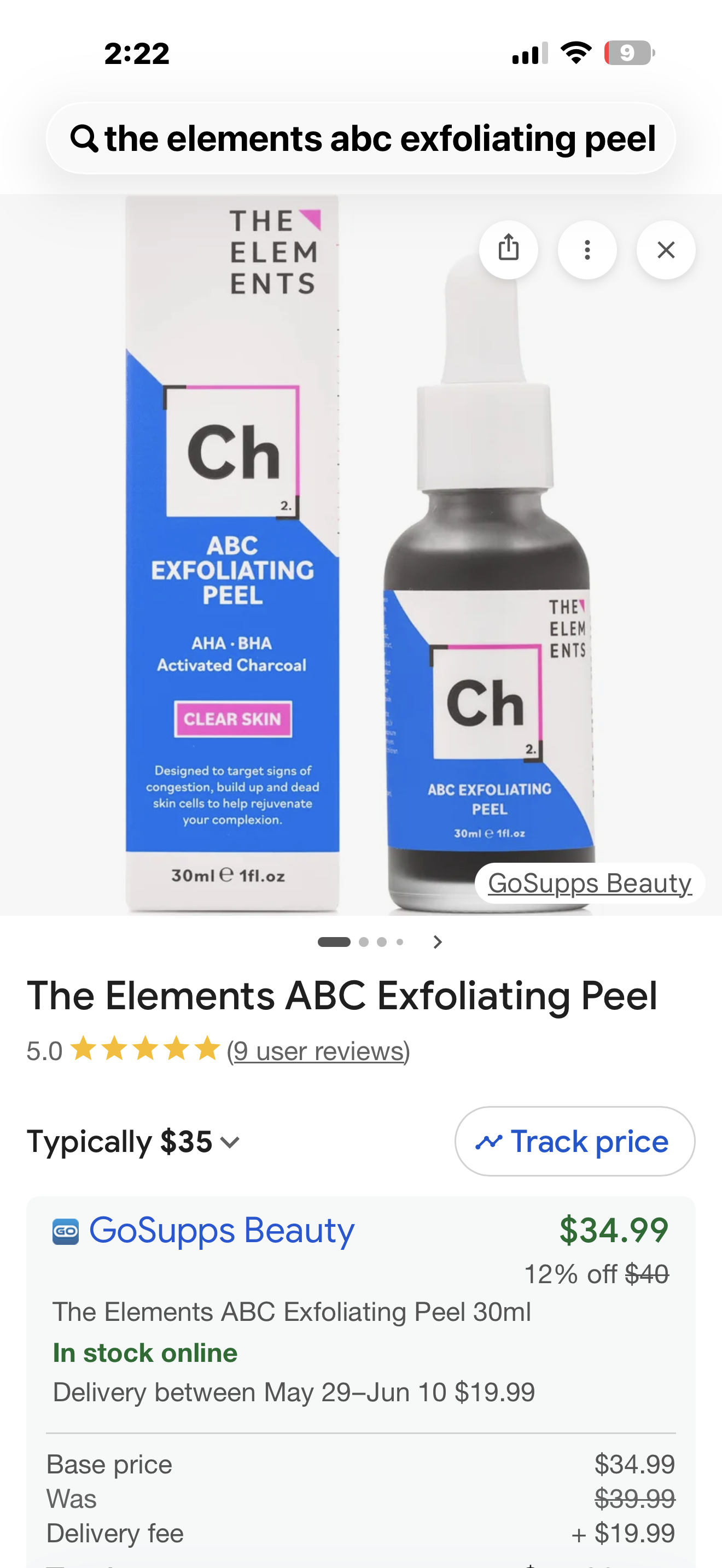 The Elements ABC Exfoliating Peel