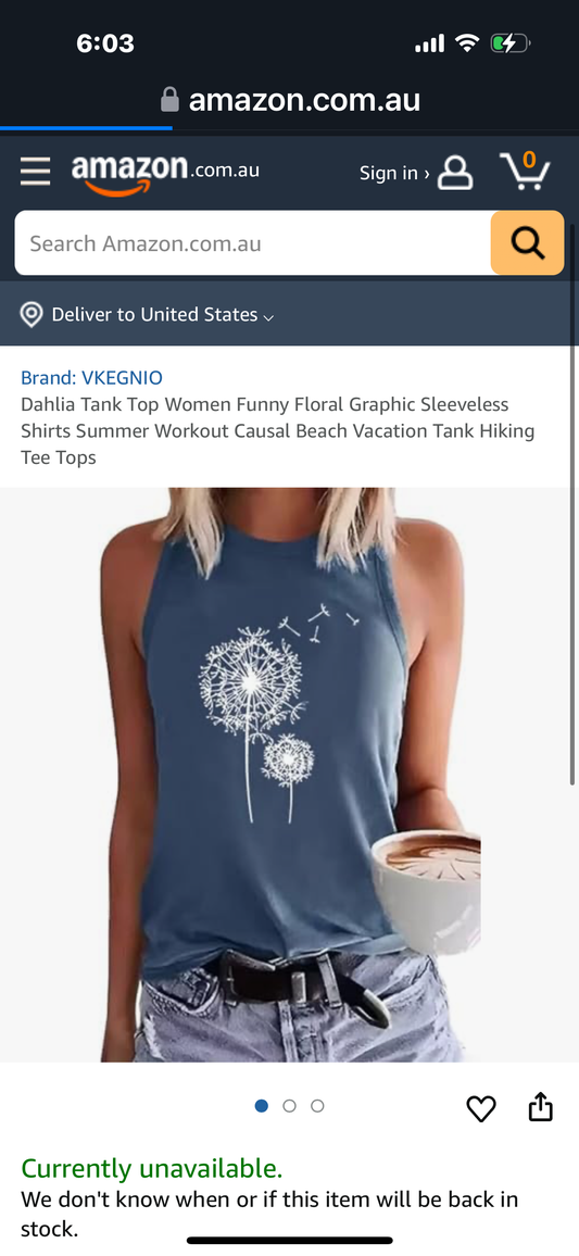 Dahlia Tank Top Women Funny Floral Graphic Sleeveless Shirts Summer Workout Causal Beach Vacation Tank Hiking Tee Tops