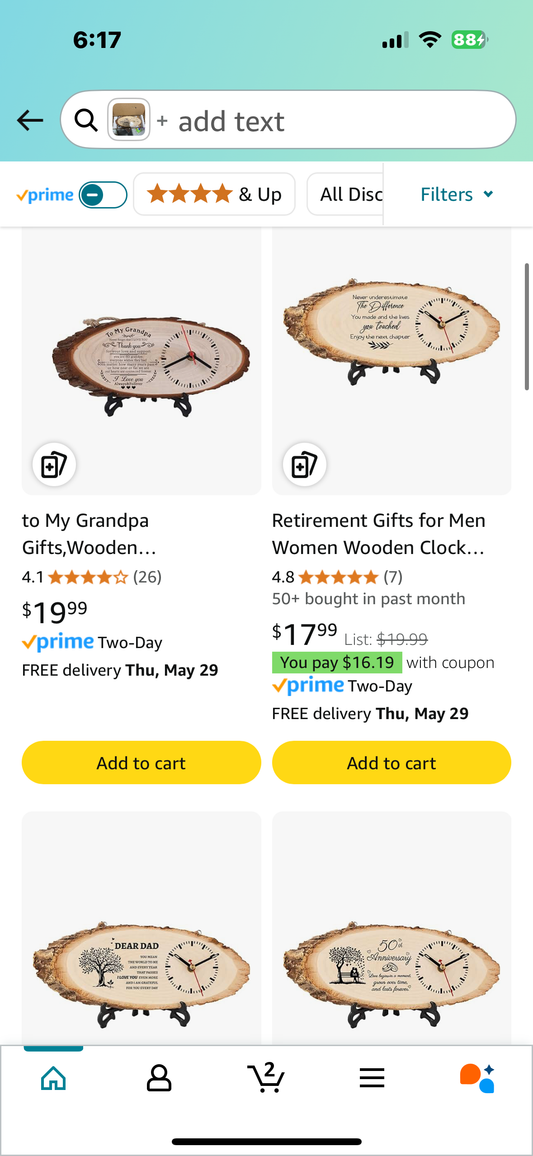 Coach Appreciation Gift, Wooden Clock