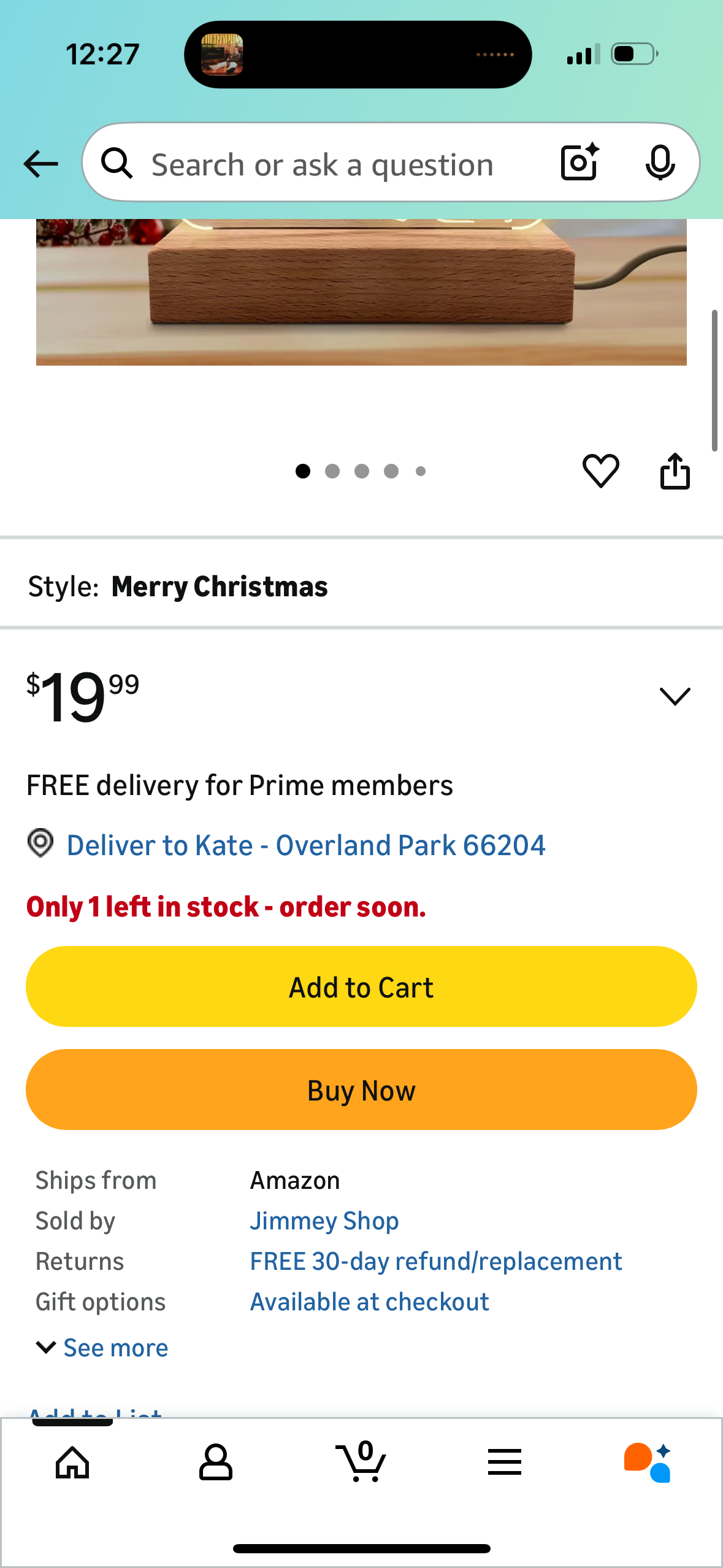 Christmas Decorations Gifts Desk Lamp Wooden Table Lamp Led Lights Night Light Bedroom Home Living Room Decor Aesthetic for Friends Men Women Teen Girls Boyfriend Girlfriend Mom Dad