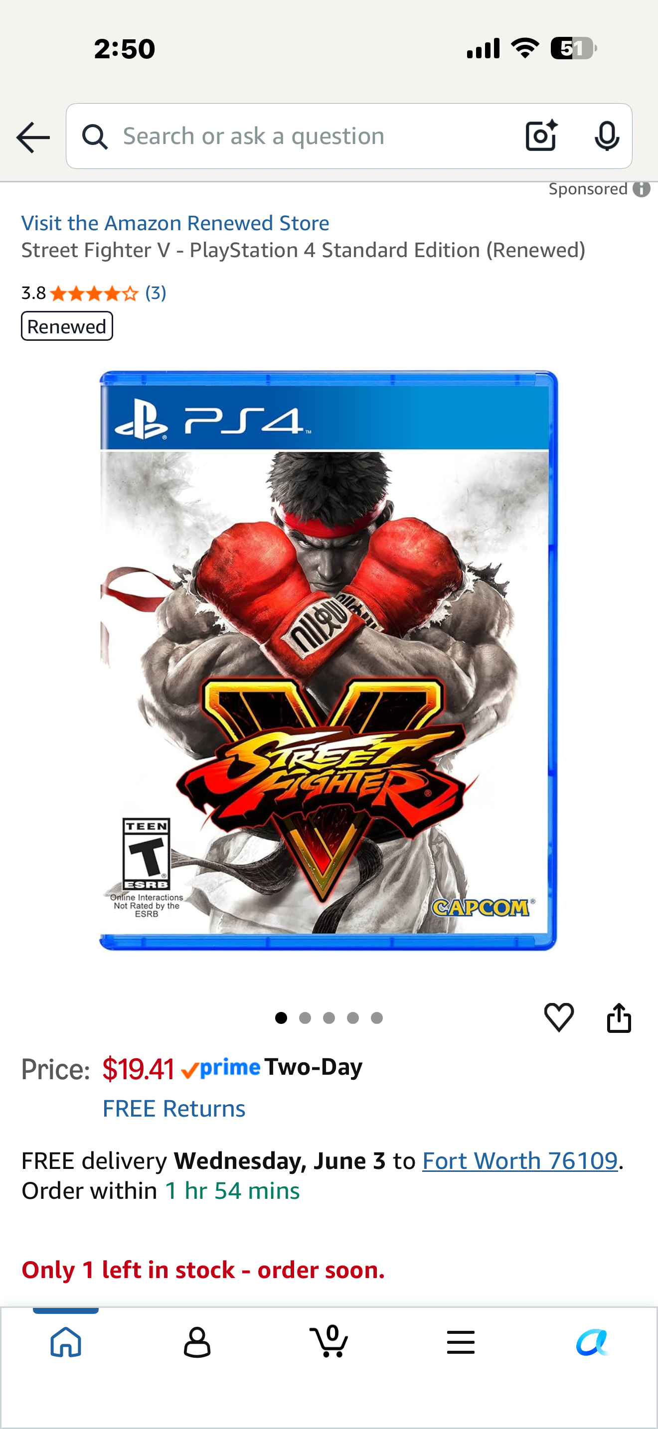 Street Fighter V - PlayStation 4 Standard Edition