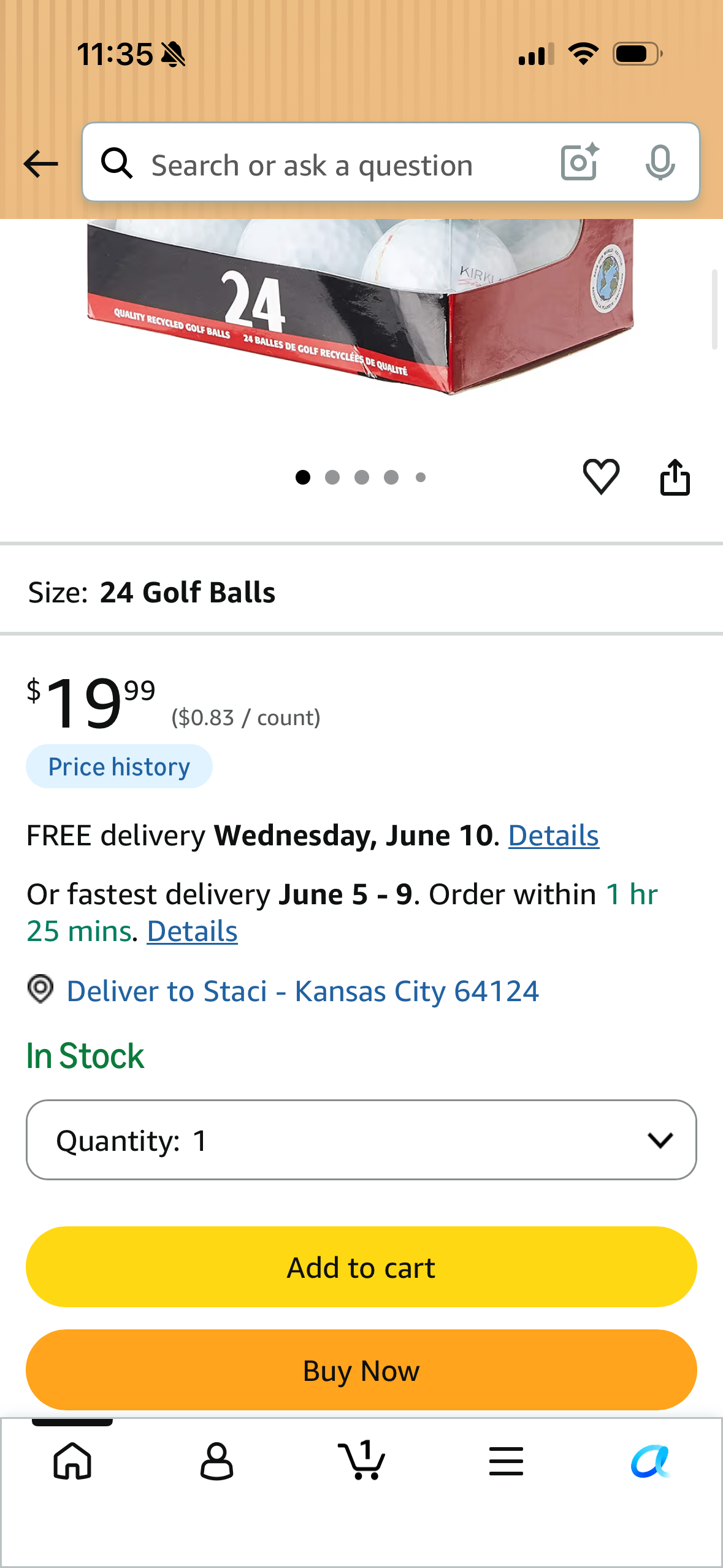 Quality Recycled Golf Balls Kirkland Signature Golf Ball Mix