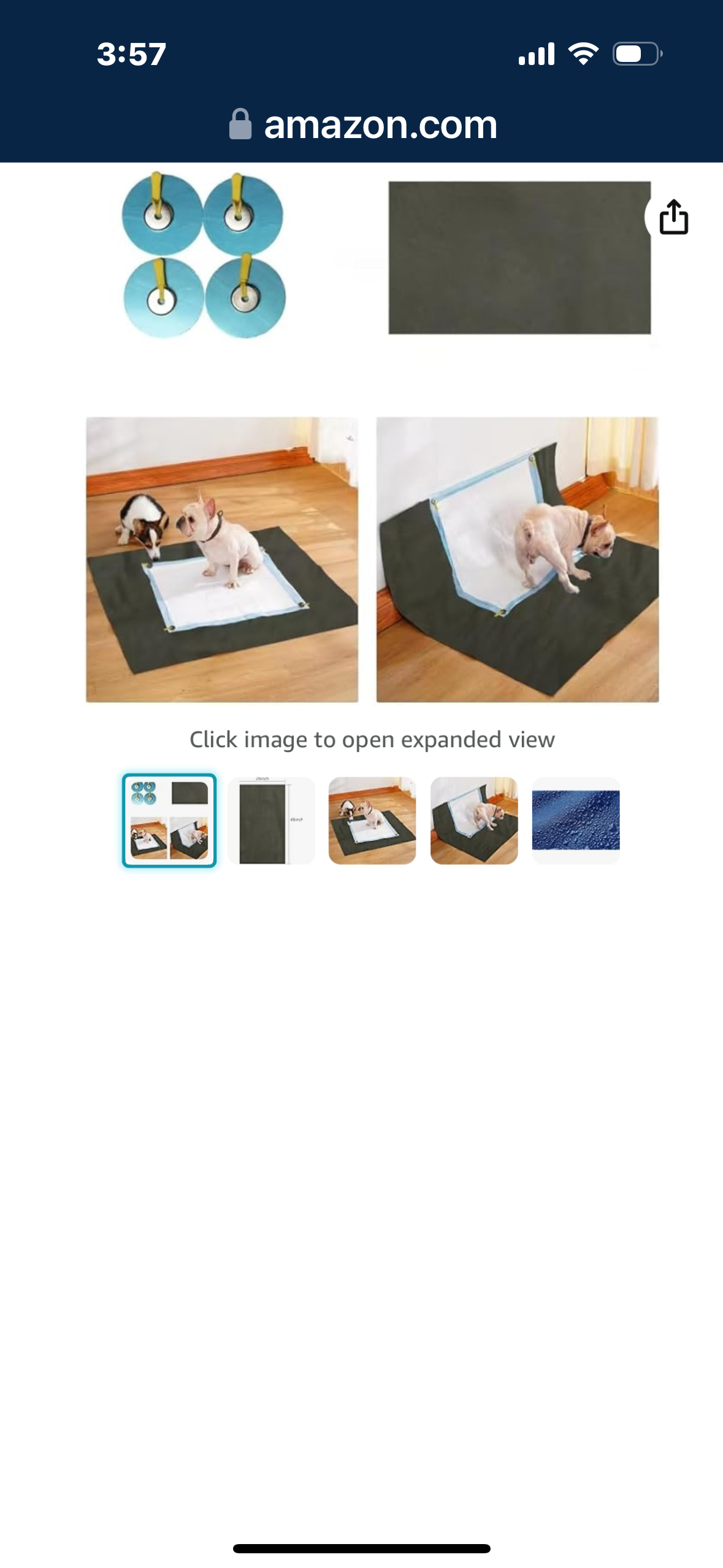 lovhanliv Multifunctional Heavy Duty Magnetic Training Pad Base-Holder, 28X48 inch Leak-Proof, Potty Training for Leg-Lifting Marking Dogs, Suitable for Multiple Size Pad, Machine Washable.