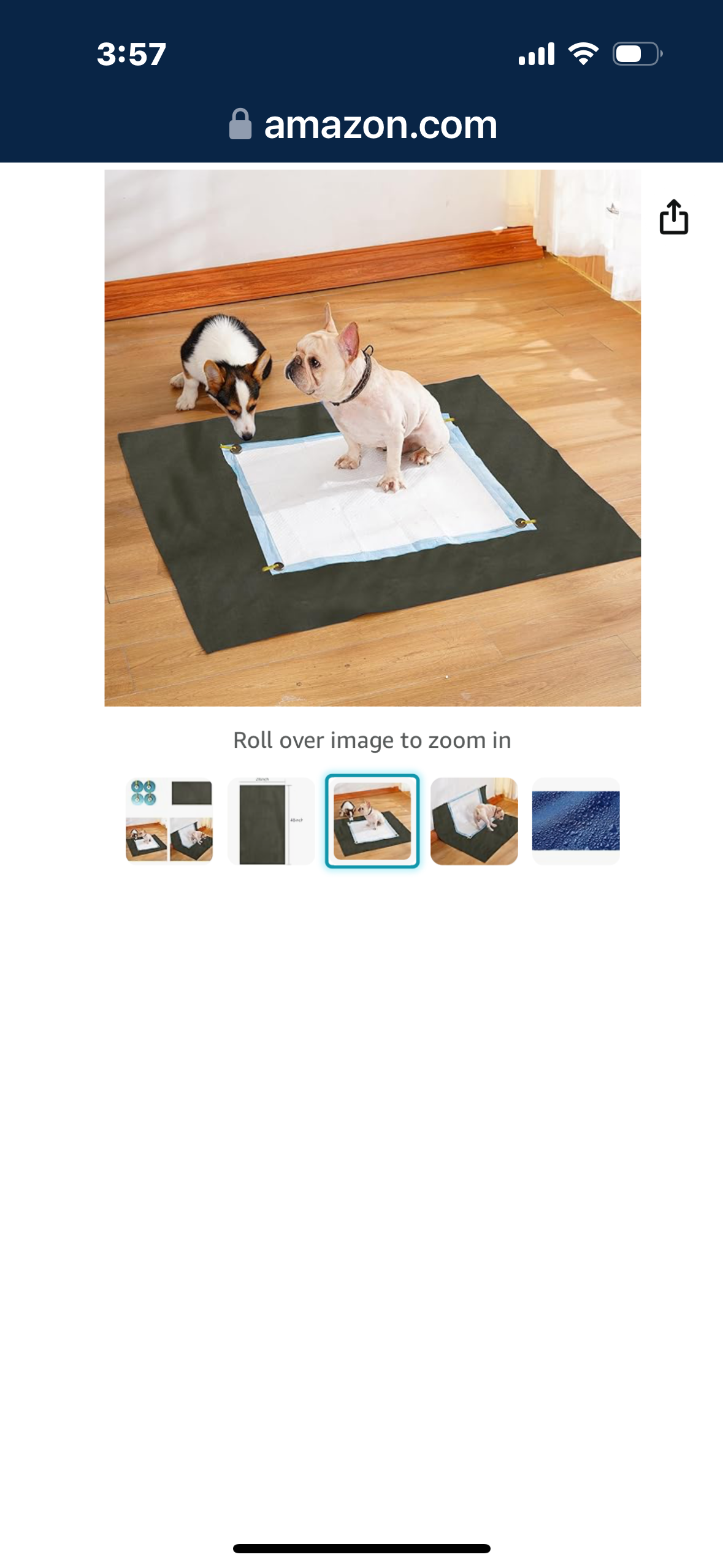 lovhanliv Multifunctional Heavy Duty Magnetic Training Pad Base-Holder, 28X48 inch Leak-Proof, Potty Training for Leg-Lifting Marking Dogs, Suitable for Multiple Size Pad, Machine Washable.