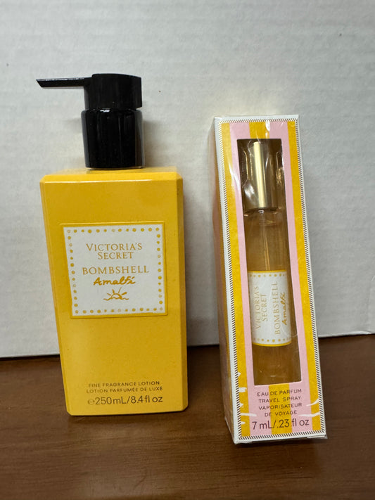 Victoria Secret - Bombshell Amalfi Lotion and Travel Spray Duo