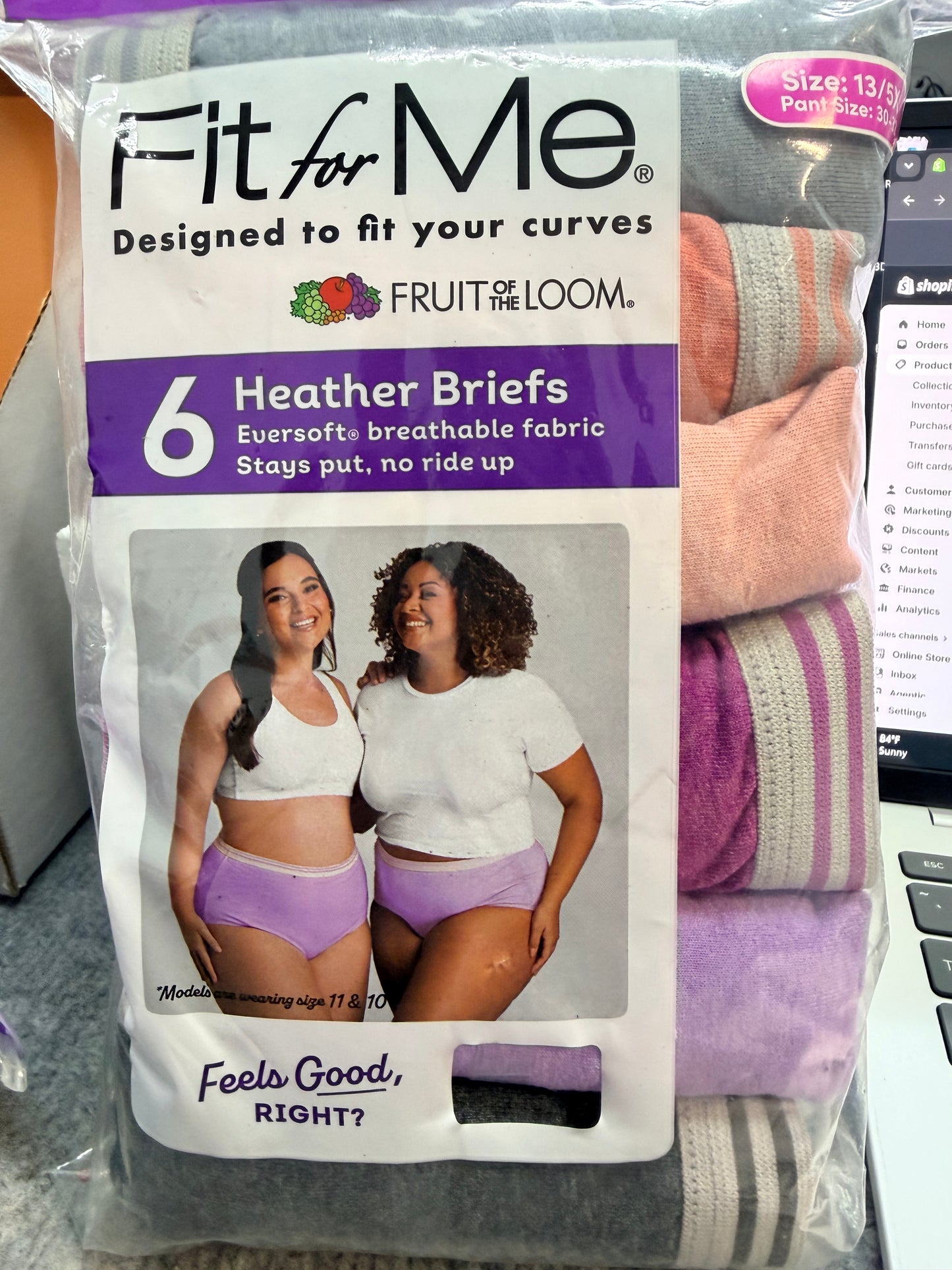 Fit For Me Heater Briefs (Size 13)