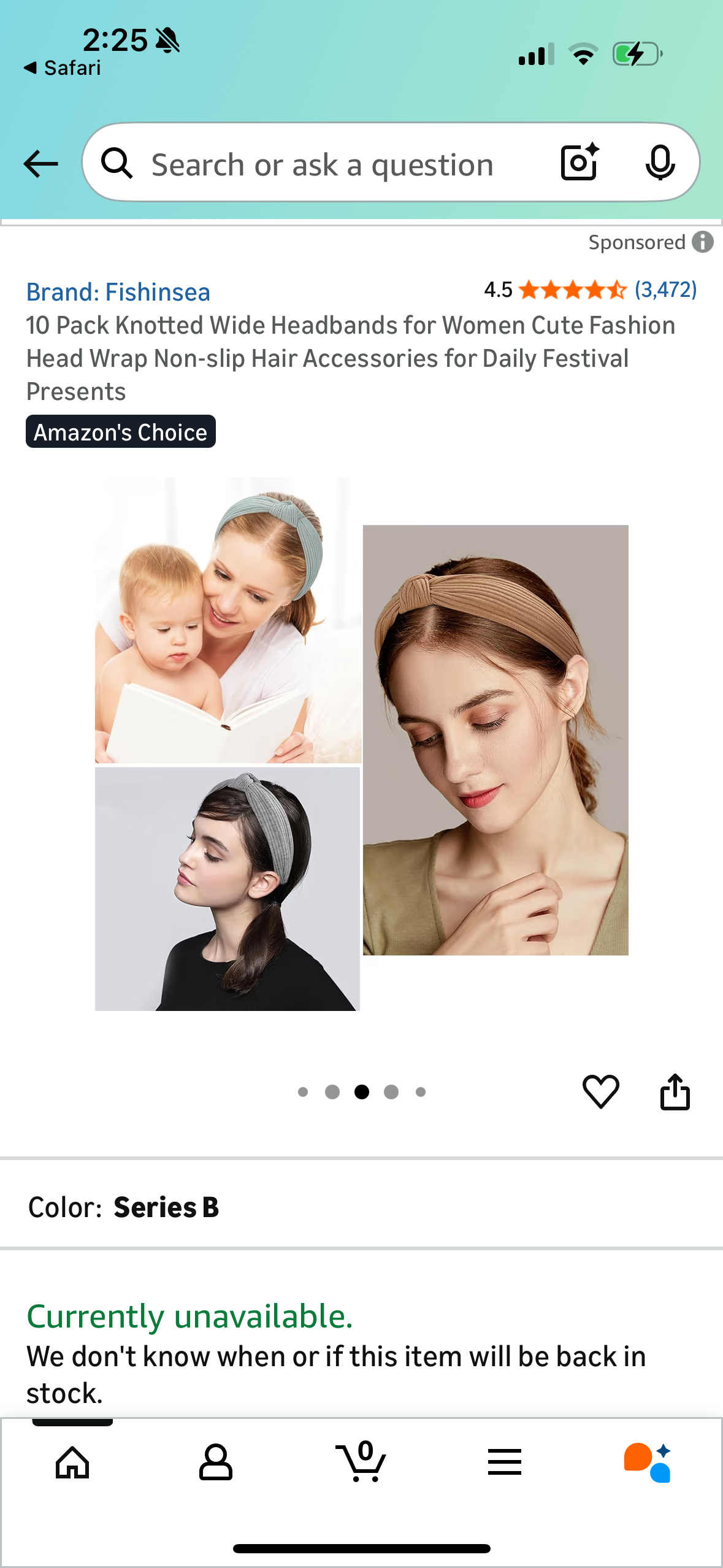 10 Pack Knotted Wide Headbands for Women Cute Fashion Head Wrap Non-slip Hair Accessories for Daily Festival Presents