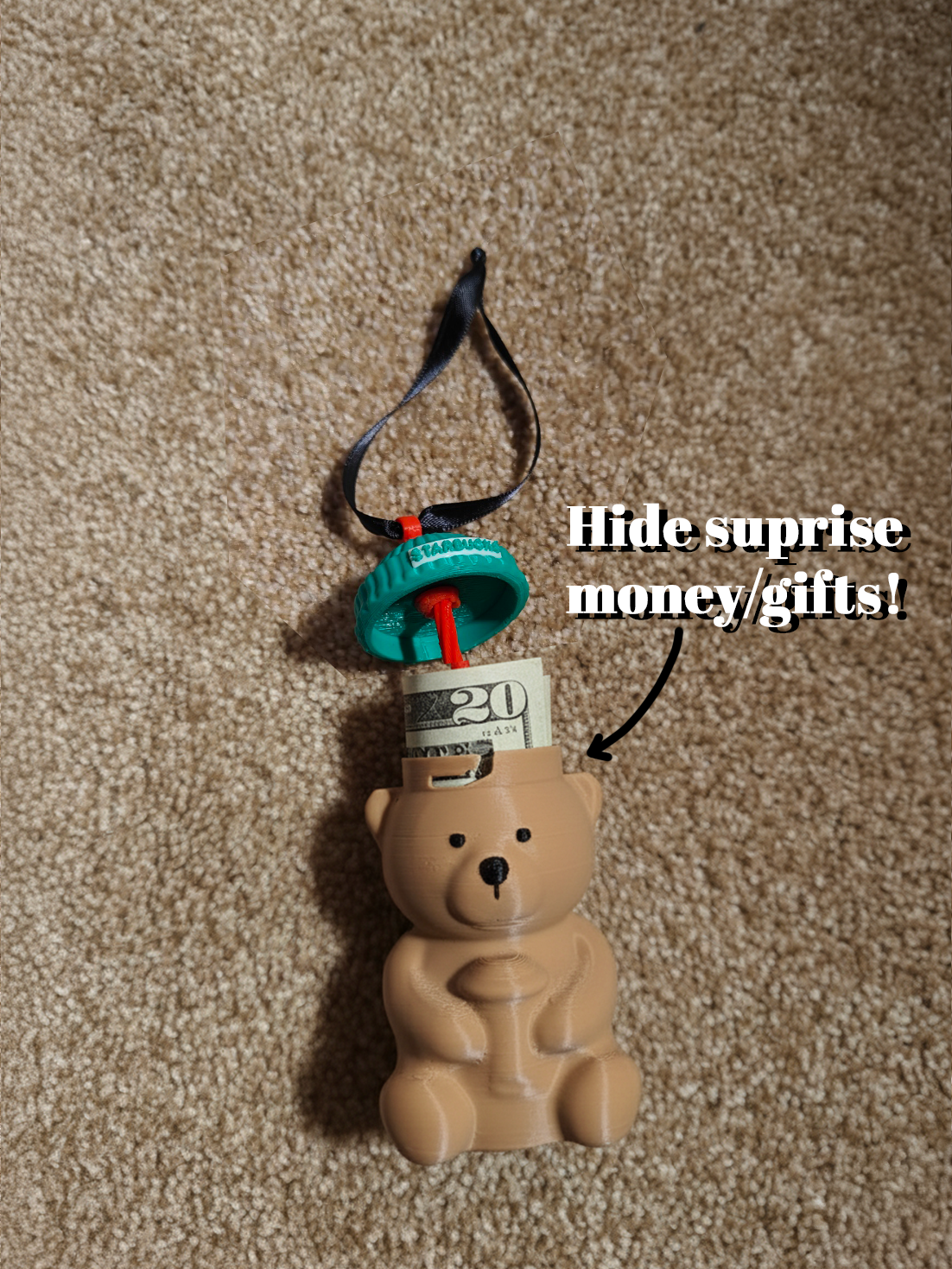 Starbucks Bearista Money Holder/Ornament