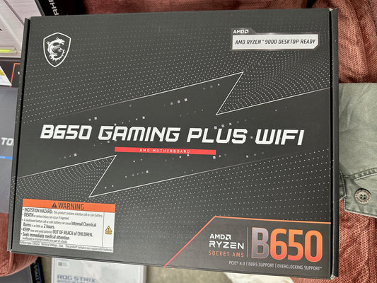 NEW AMD Ryzen 9000 Motherboard MSI B650 Gaming Plus Wifi