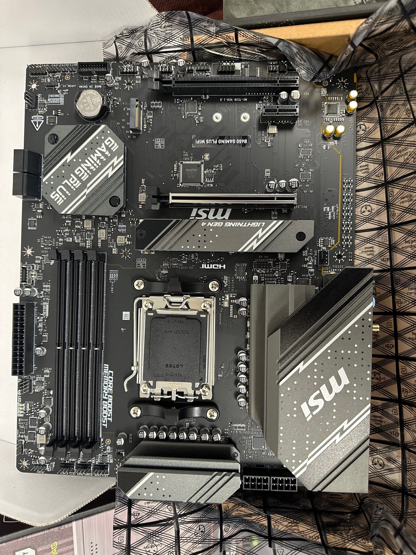 NEW AMD Ryzen 9000 Motherboard MSI B650 Gaming Plus Wifi