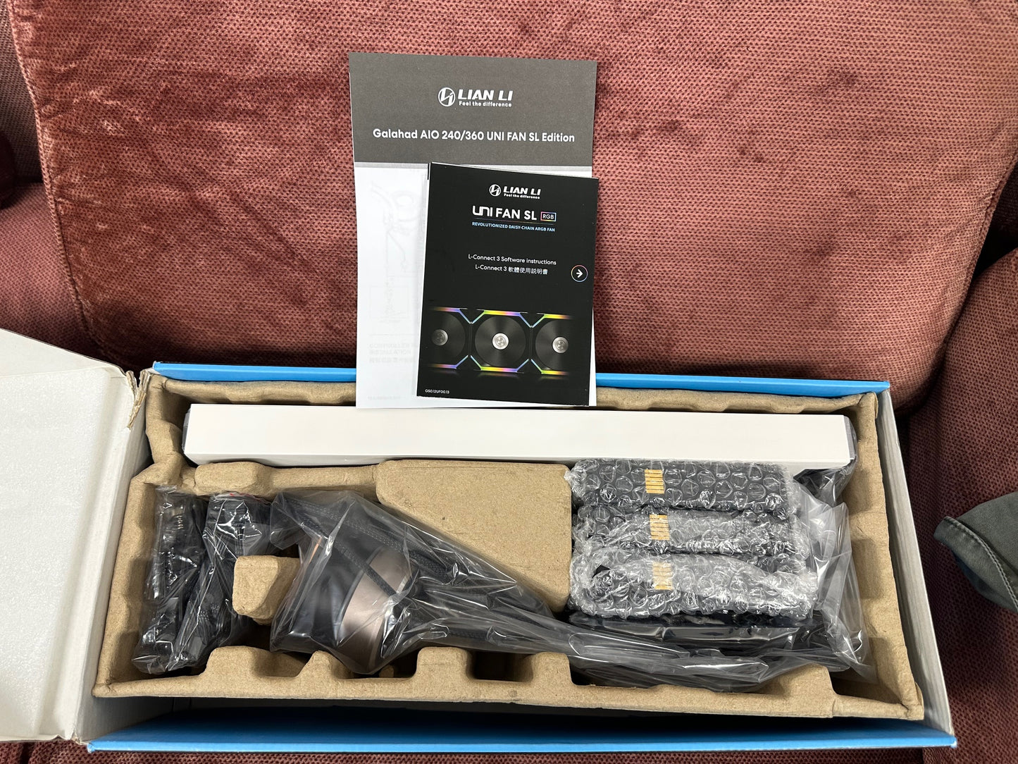 Lian-Li Galahad II Trinity SL-INF 360mm All-In-One ARGB CPU Liquid Cooler - Black