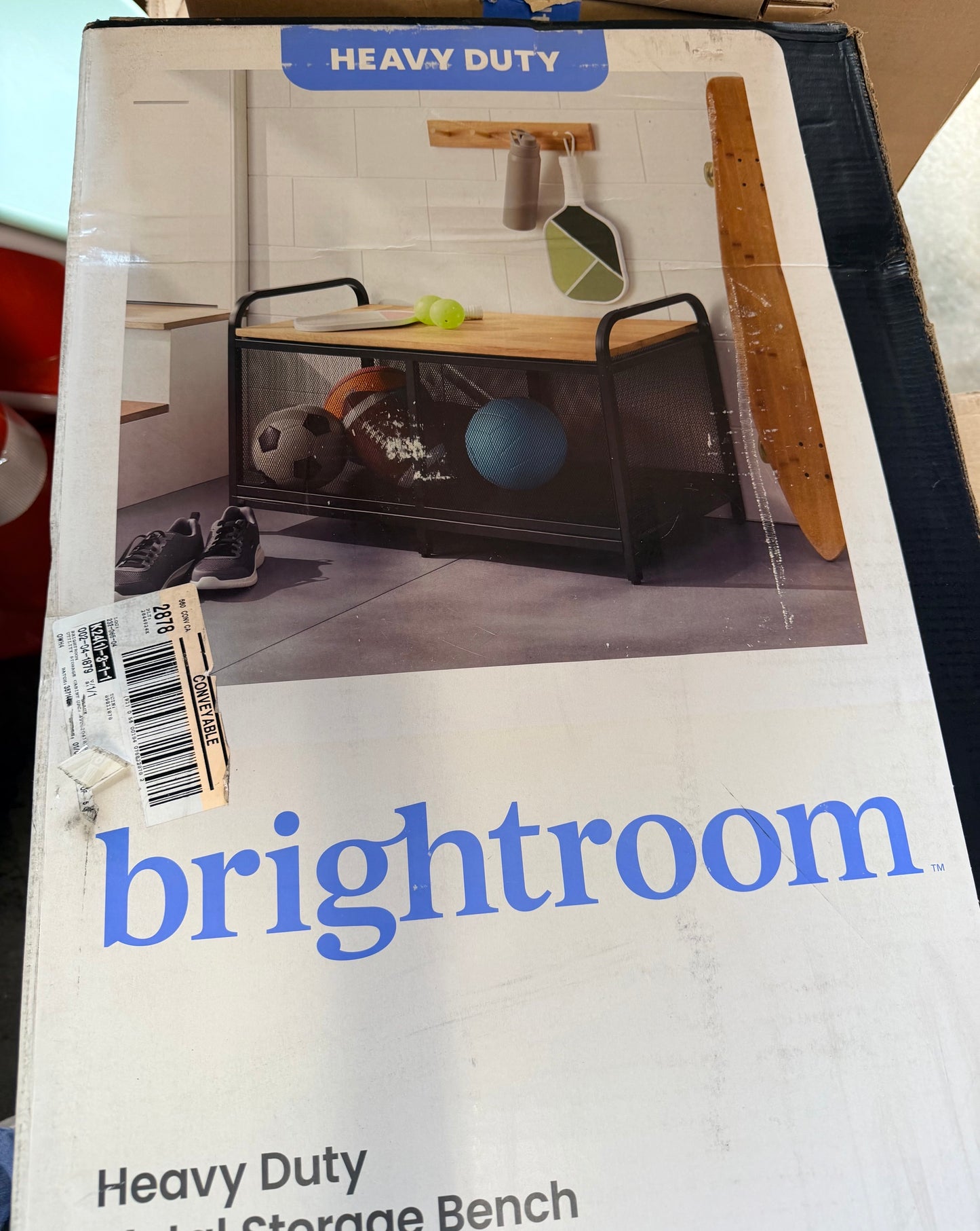 1 PM DoorBuster - Brightroom Storage Bench