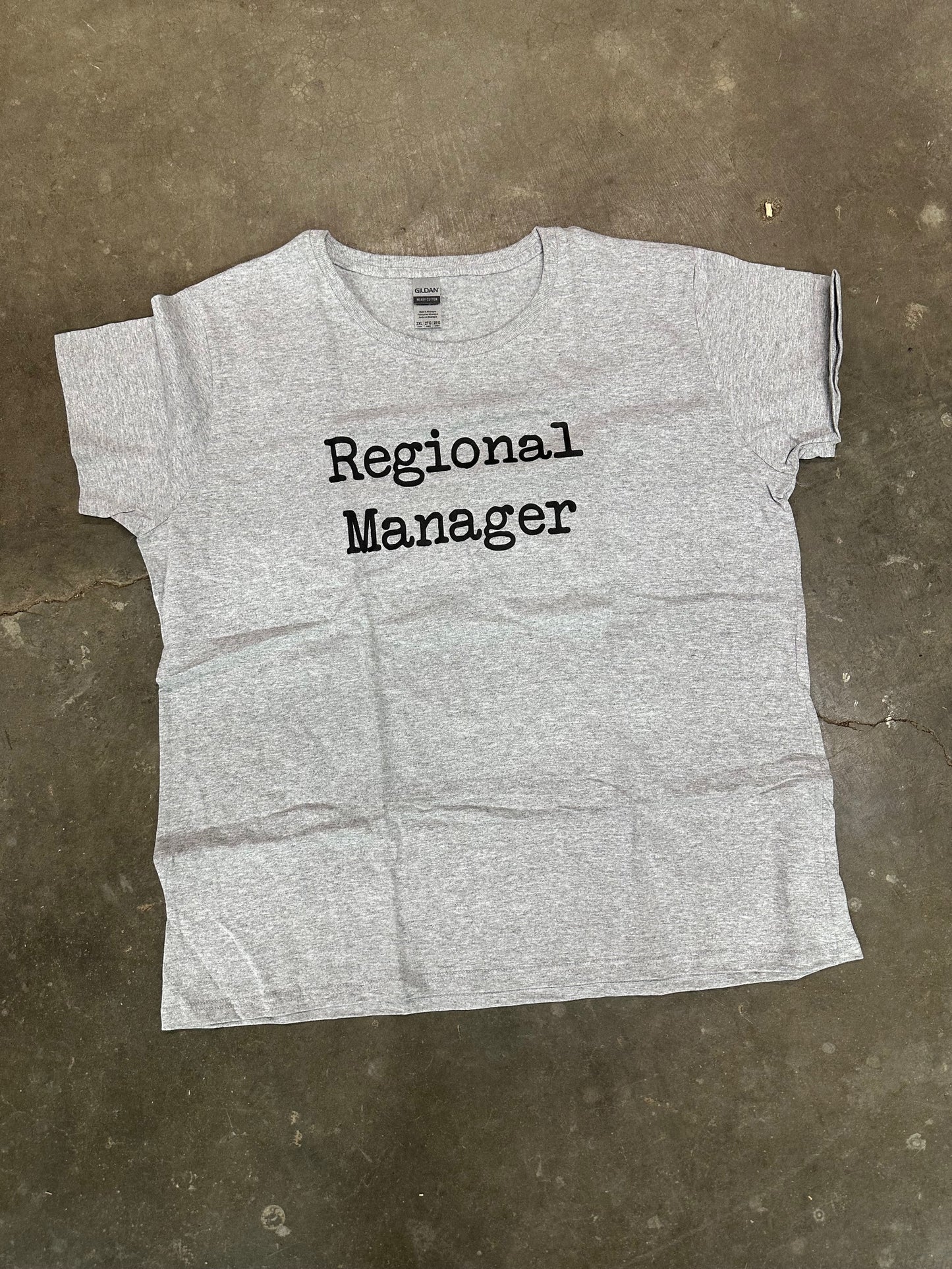The Office - Regional Manager T-Shirt (Women's Cut 2XL)
