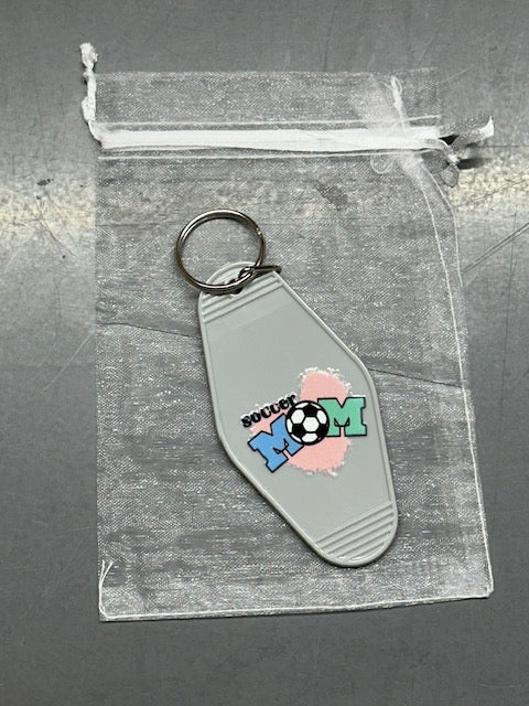 Hotel Keychain - Soccer Mom
