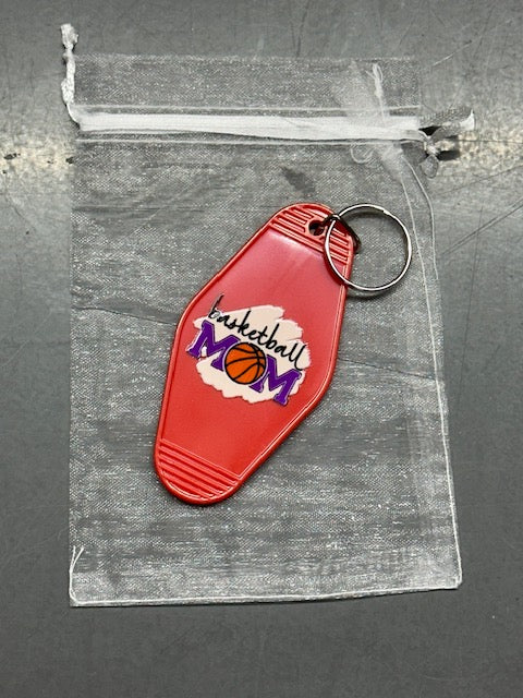 Hotel Keychain - Basketball Mom