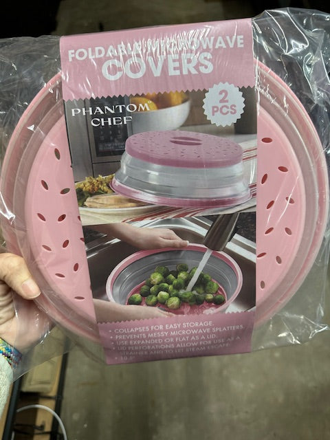 Phantom Chef - 2-Pack Microwave Covers - Pink