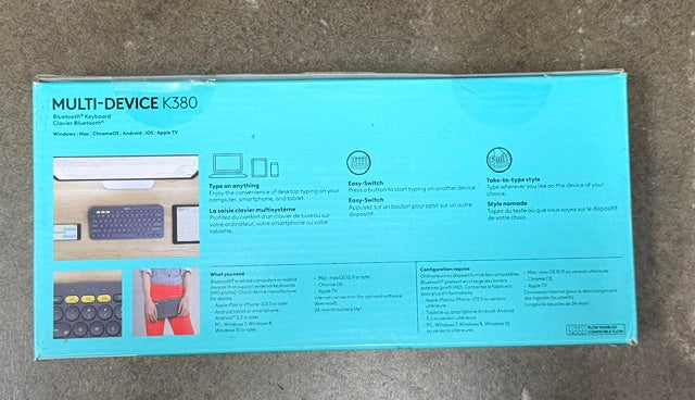 logitech K380 Multi-Device Bluetooth Keyboard