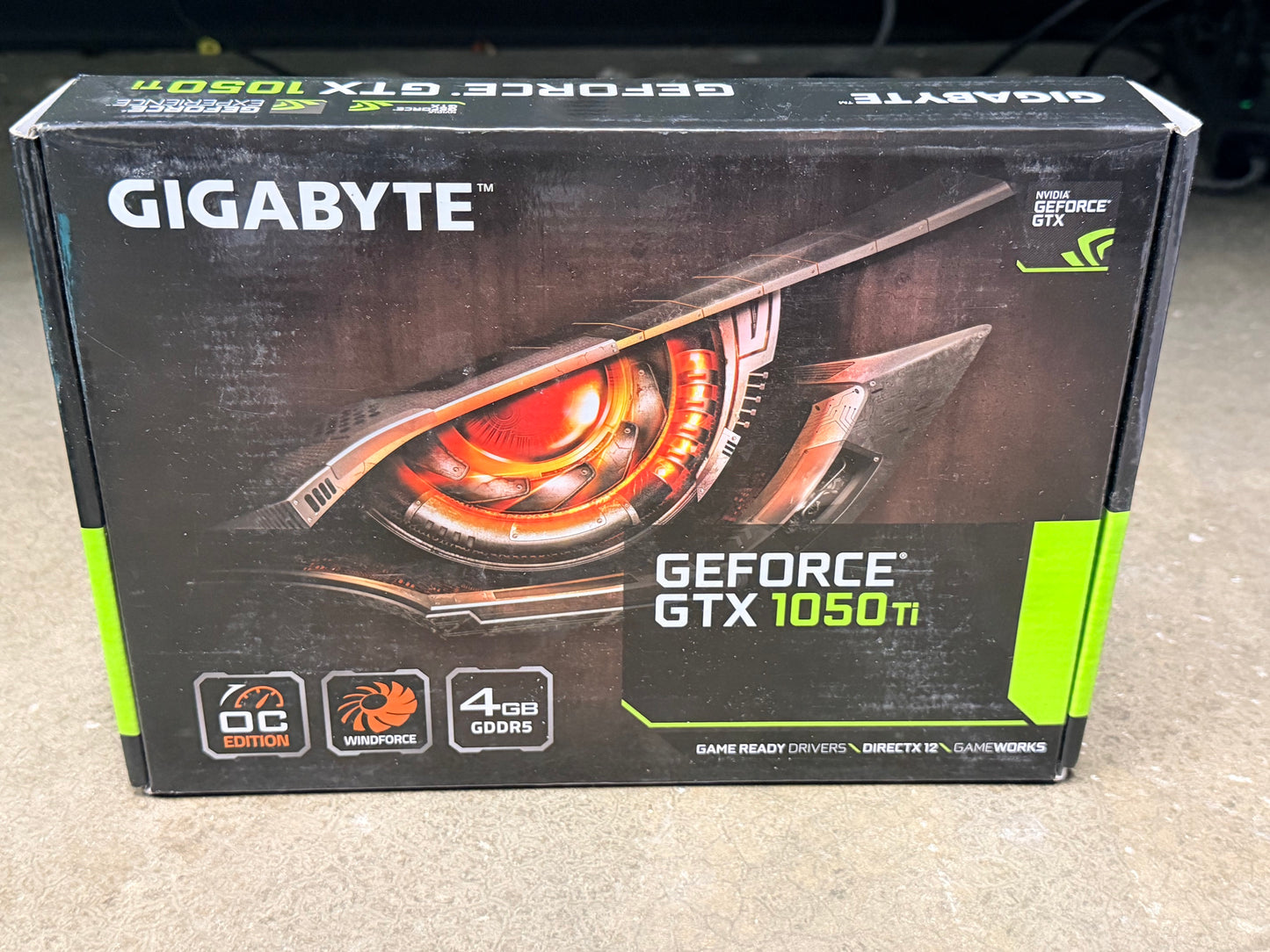 Gigabyte GeForce GTX 1050 Ti 4GB GDDR5 Graphics Card