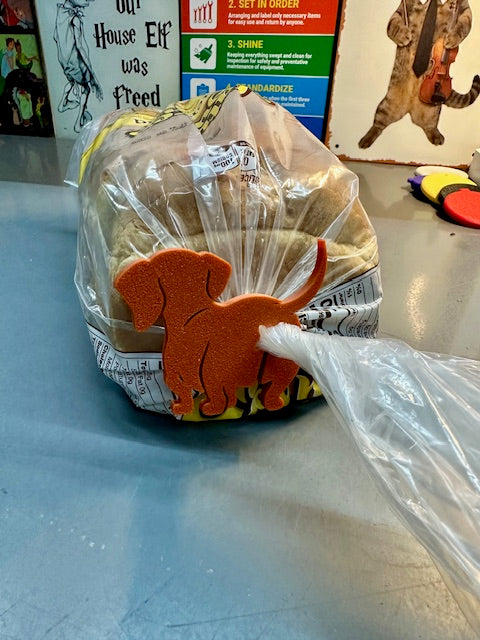 Dog Bread Clip