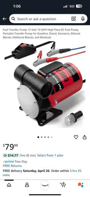 Fuel Transfer Pump