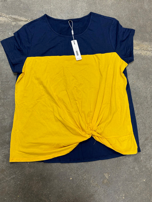 Women's Blue/Yellow Shirt (2XL)