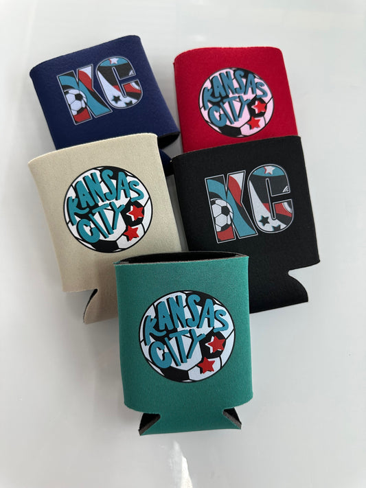 5-Pack KC Soccer Koozies