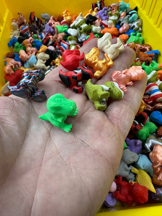 Bag of 50 - Mini T-Rex Dinosaurs
