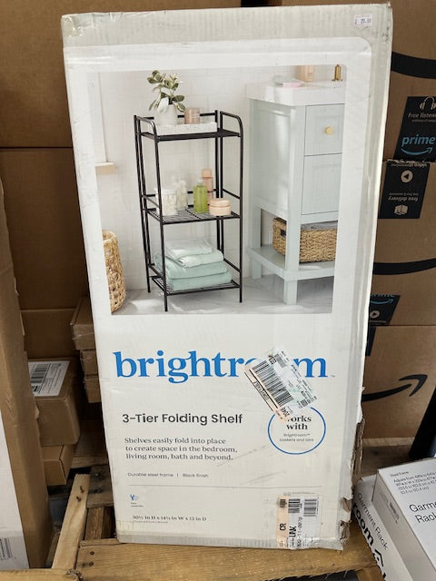 Brightroom 3-Tier Folding Shelf