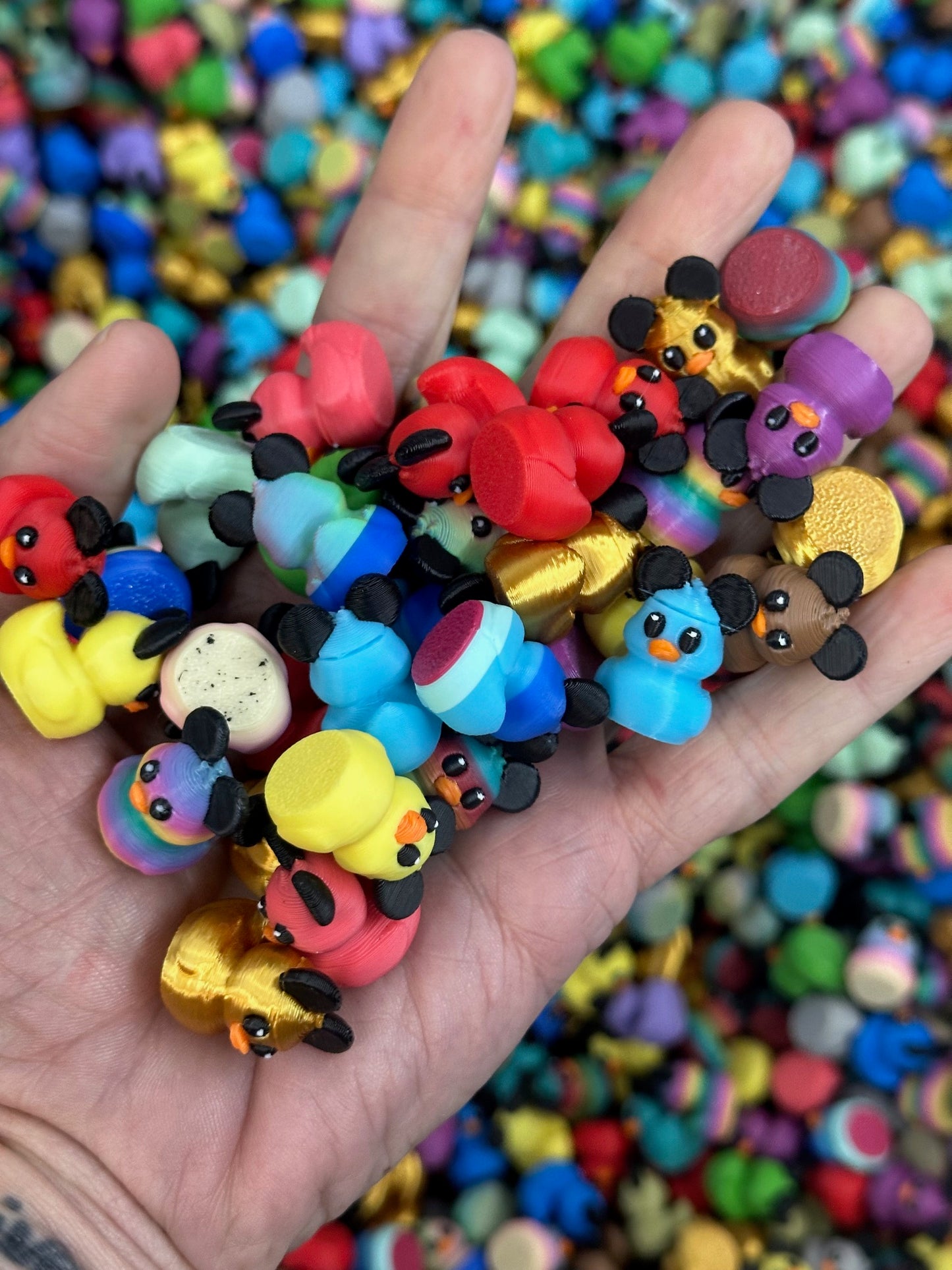 Multi-Pack Of Mini Ducks With Mouse Ears