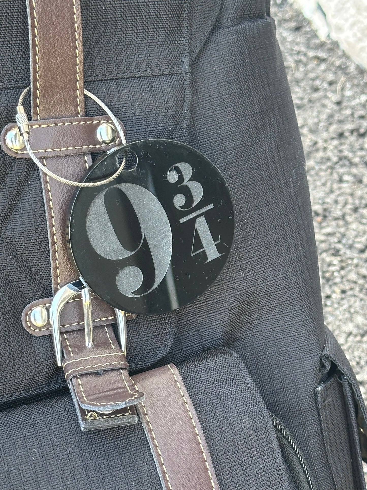 Platform 9 3/4  Personalized Luggage/Bag Tag