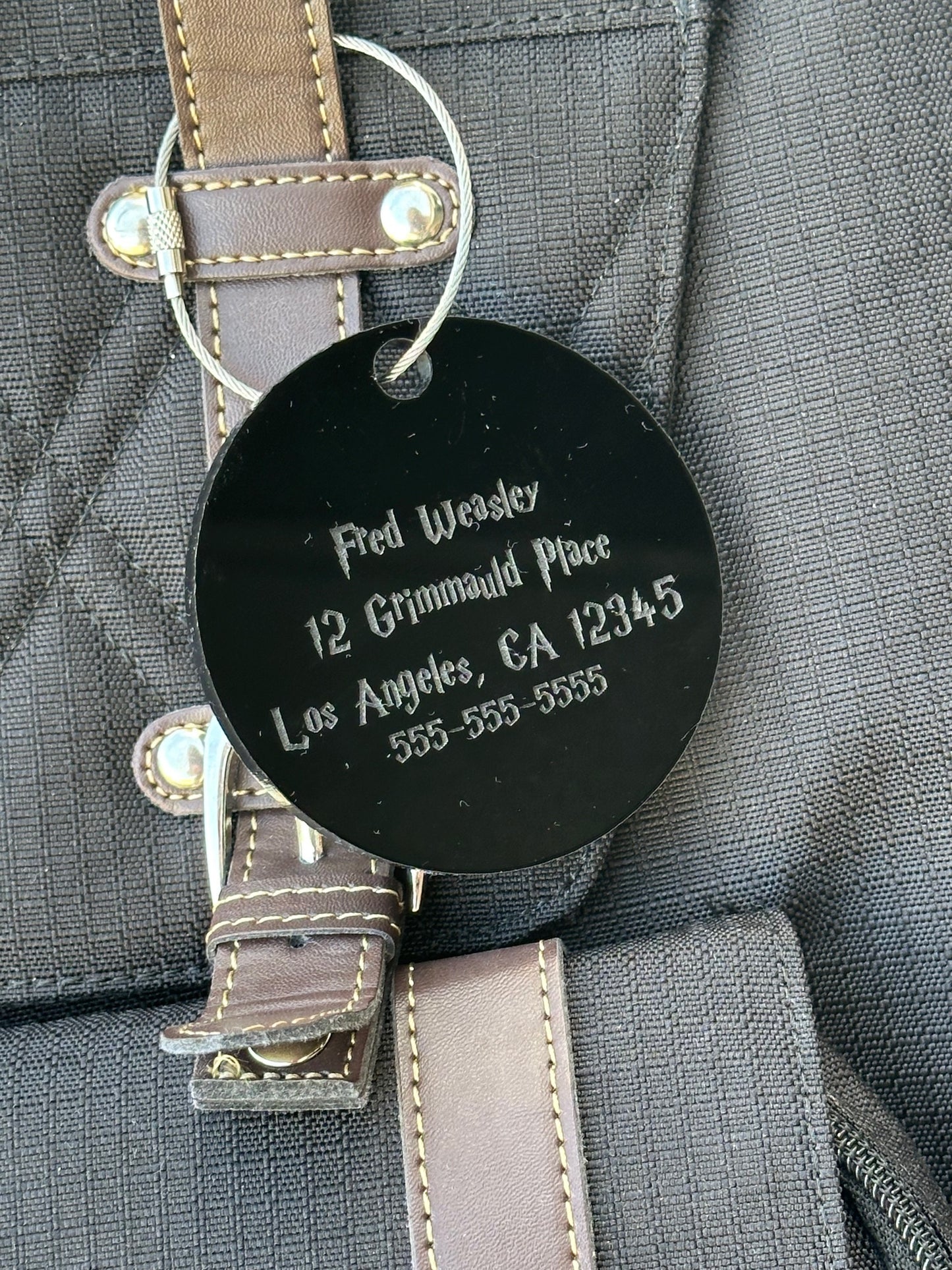 Platform 9 3/4  Personalized Luggage/Bag Tag
