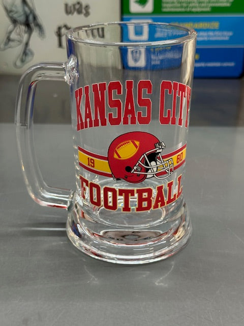 Kansas City Football Beer Mug