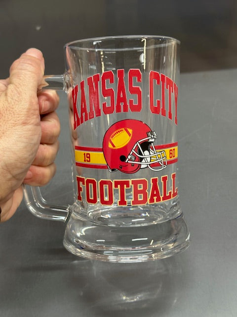 Kansas City Football Beer Mug