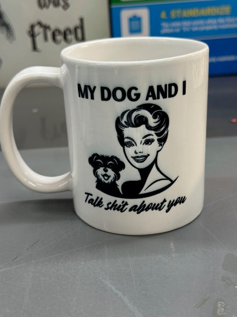 My Dog & I - White Coffee Mug