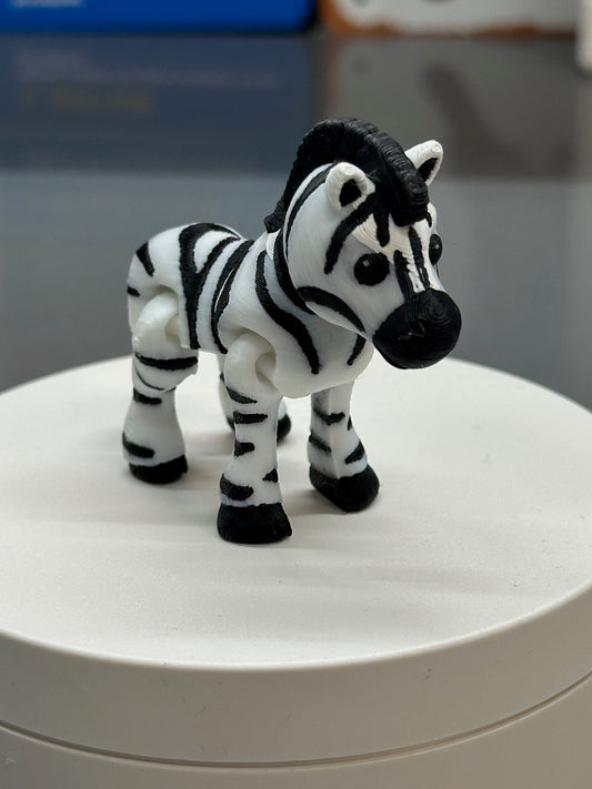 Zebra Articulating Fidget Toy